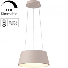 Φωτιστικό Κρεμαστό Φ35cm Στρογγυλό LED 34W 230V 2200lm CCT με Controller EMILY 